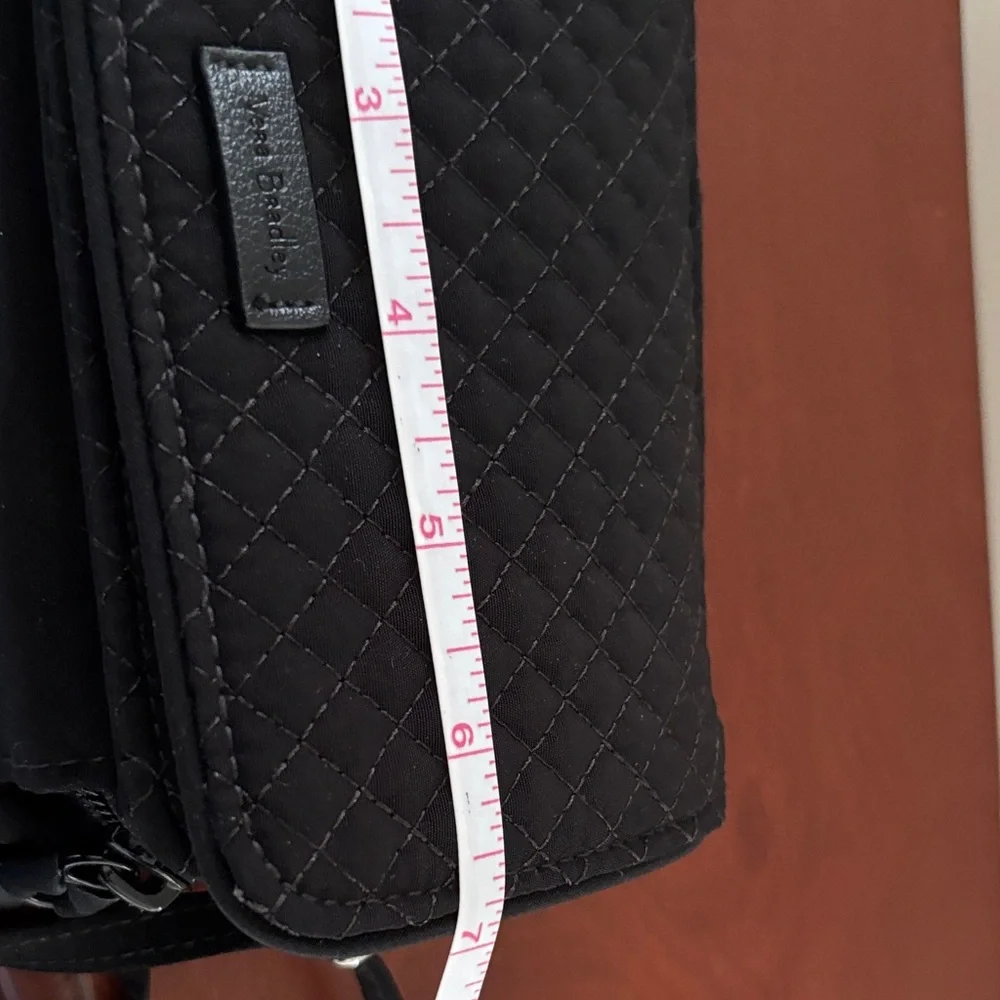 Vera Bradley Black Quilted Crossbody Bag